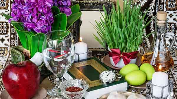 تصویر 1 از خرید و قیمت هفت سین حصیری رنگی + فروش عمده